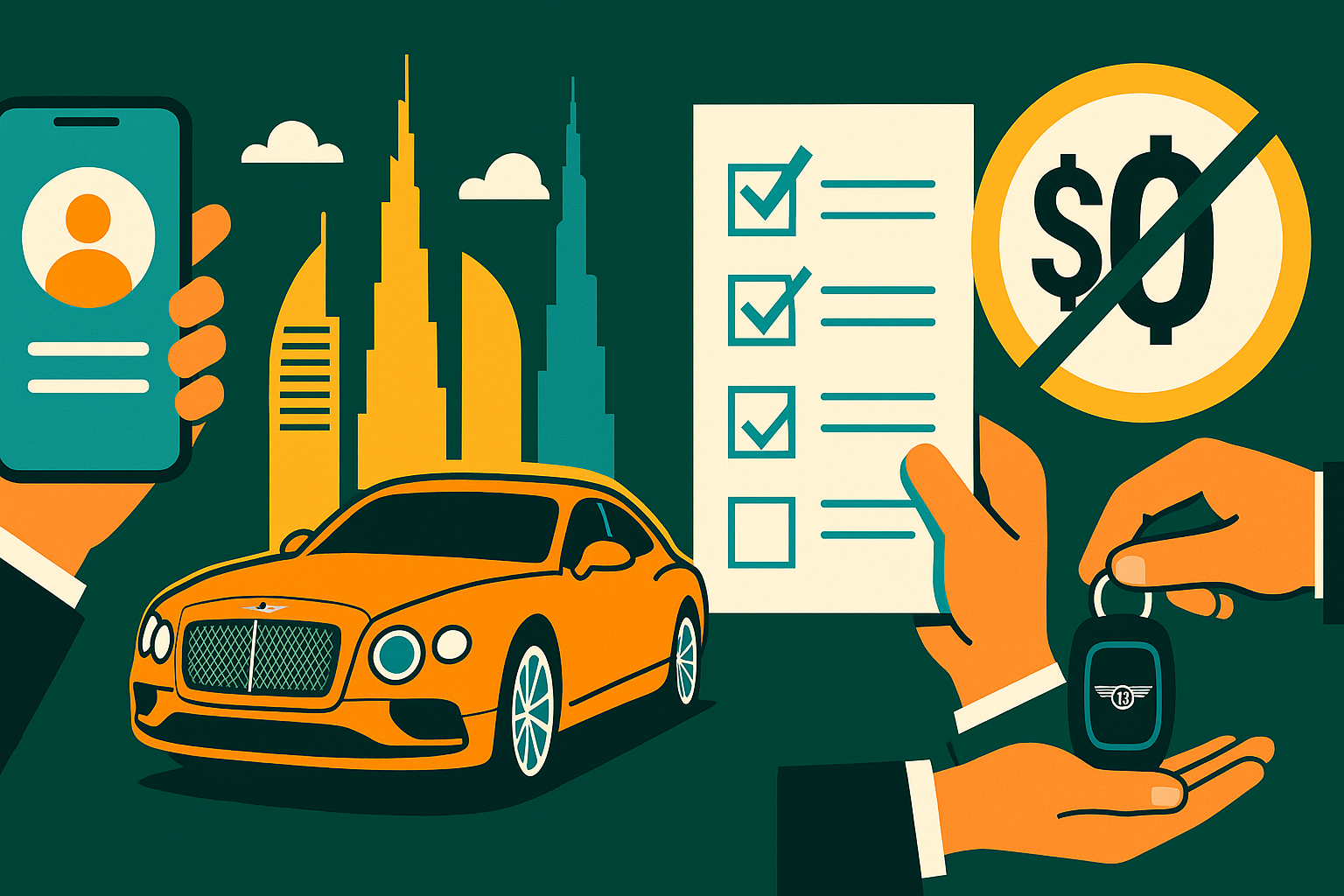 Rental in Dubai with Zero Deposit