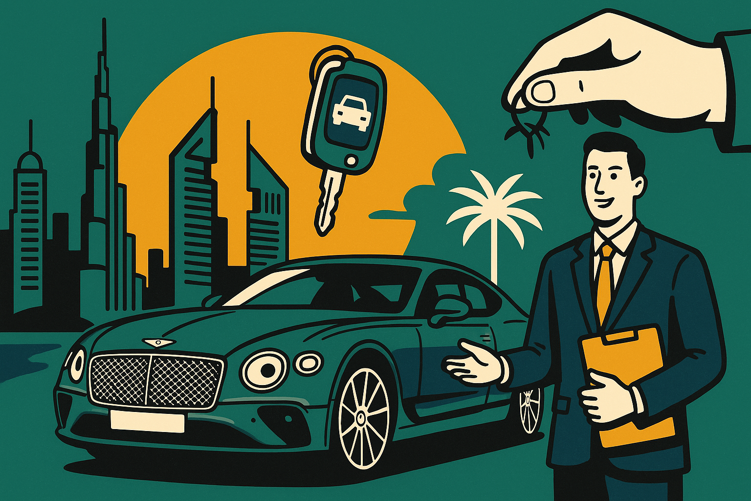 Bentley Rental Rates in Dubai