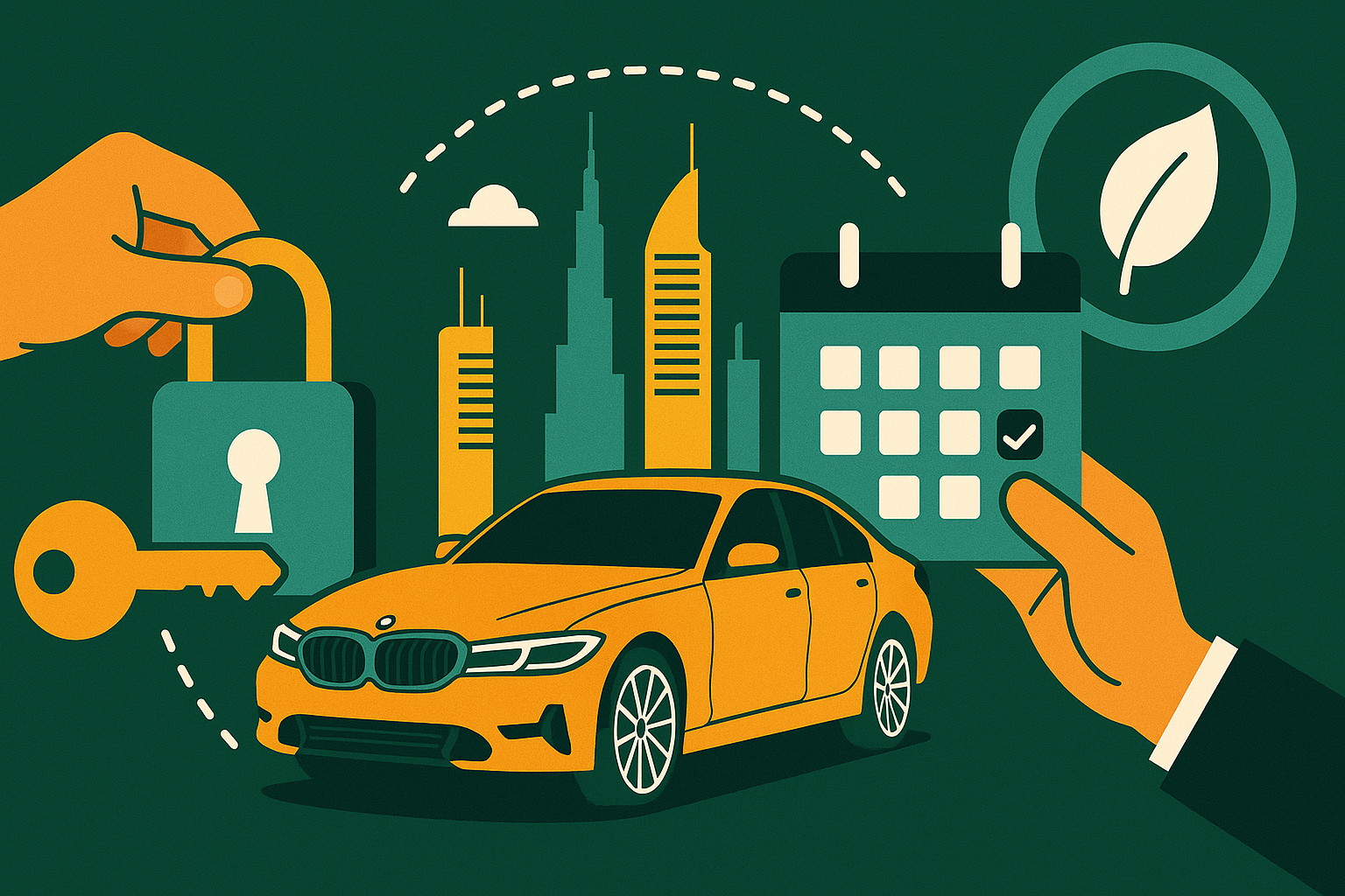 Long-Term BMW Rentals in Dubai