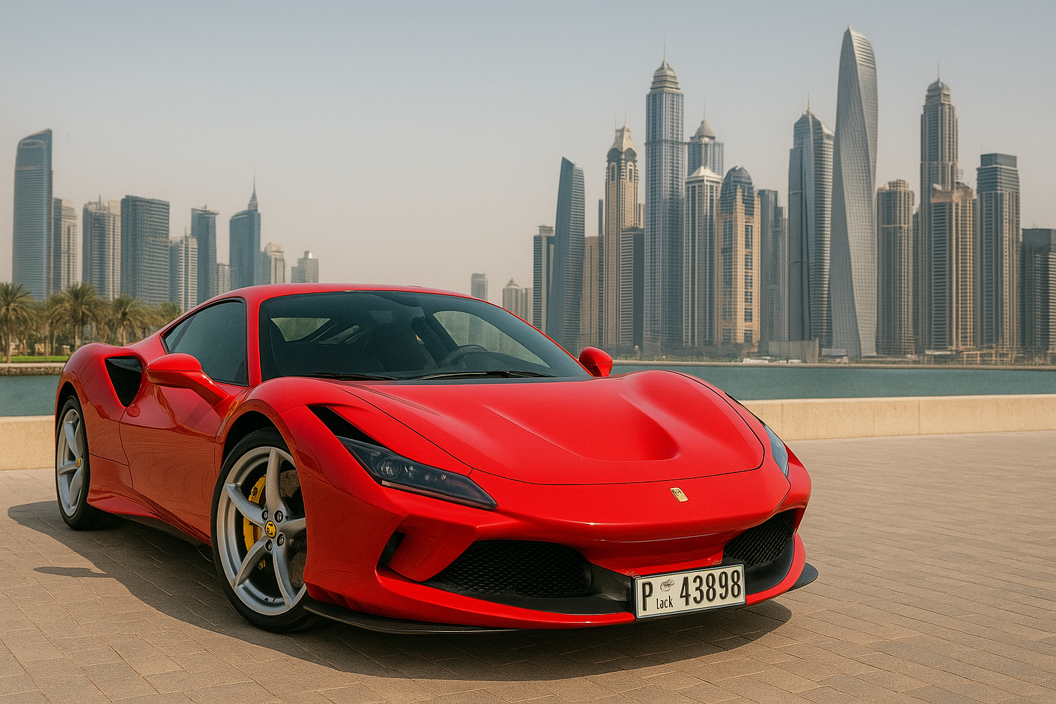 Ferrari Rental Prices in Dubai: