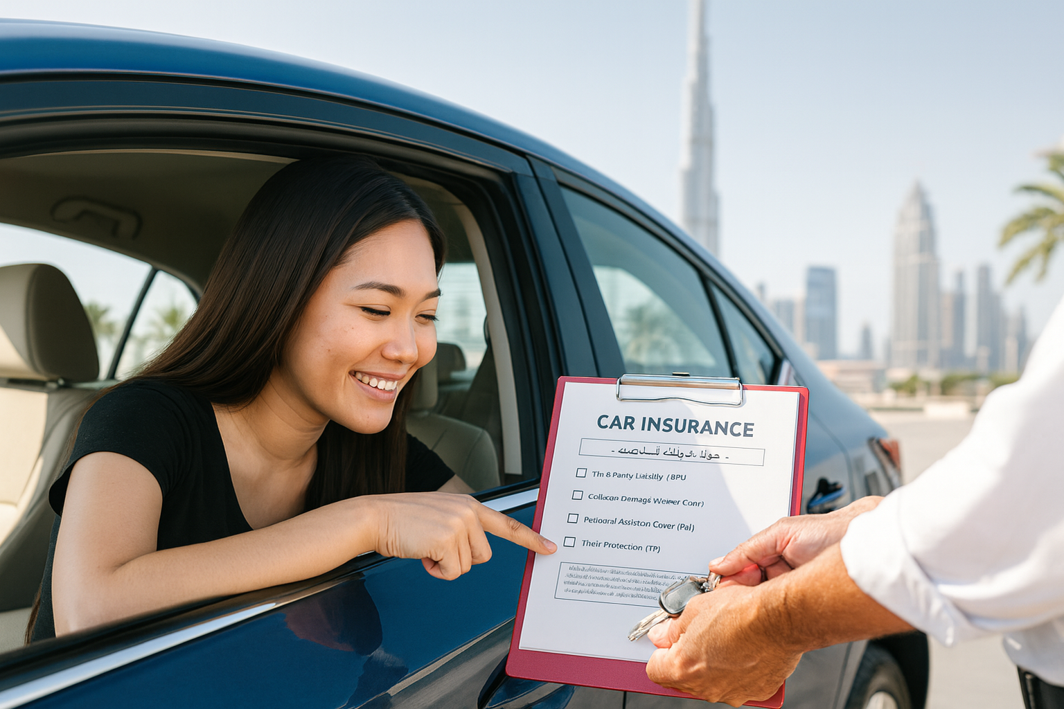 Car Rental Insurance in Dubai