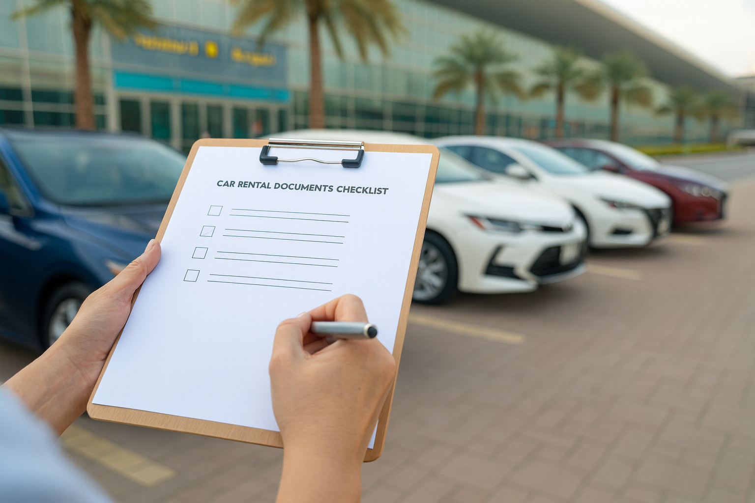 Documents You Need for Car Rental in Dubai