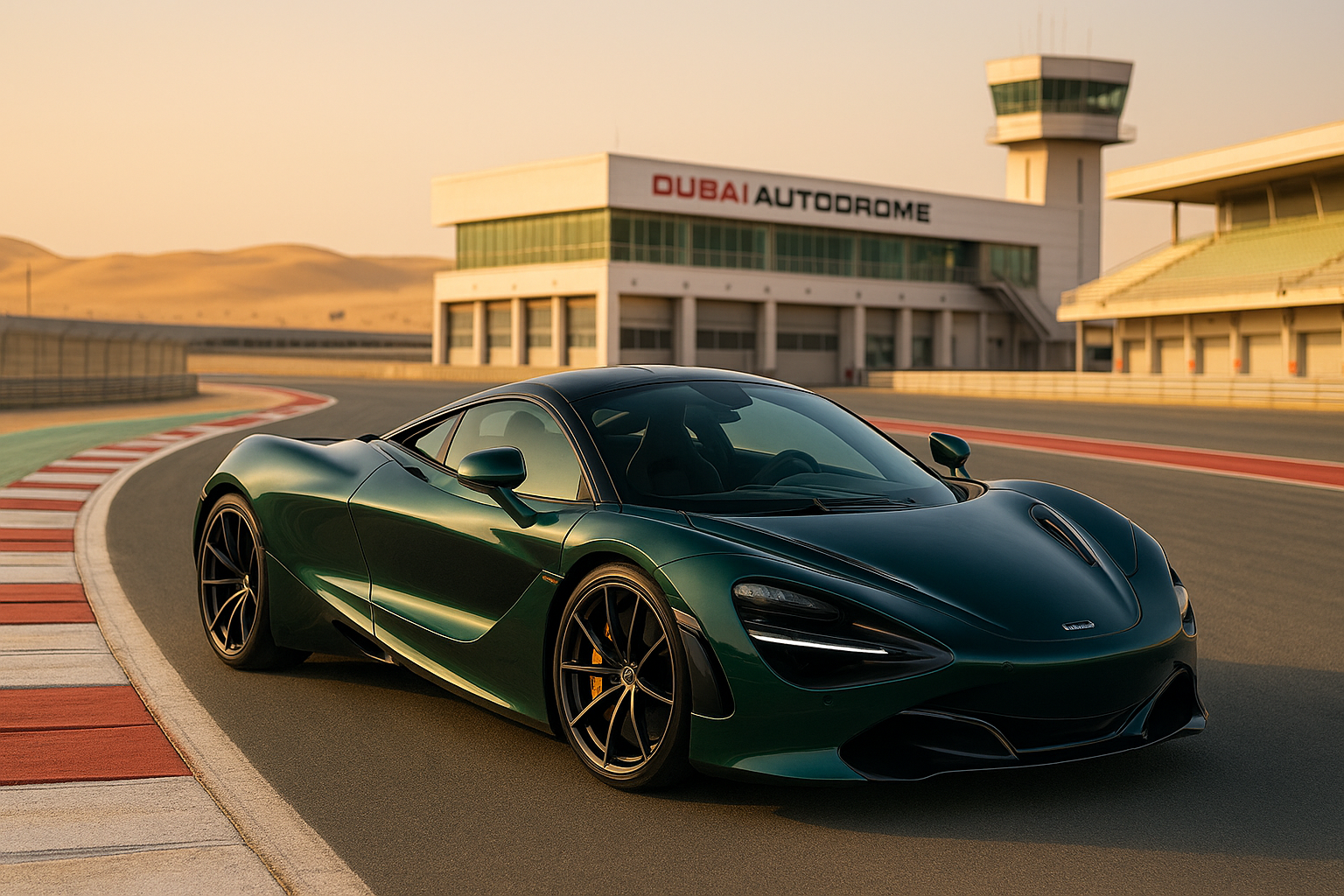 McLaren Track Day in Dubai
