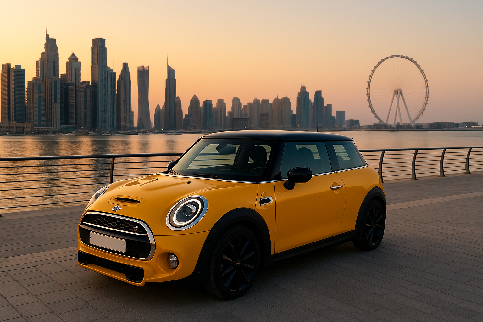 MINI Cooper Short-Term Rentals in Dubai