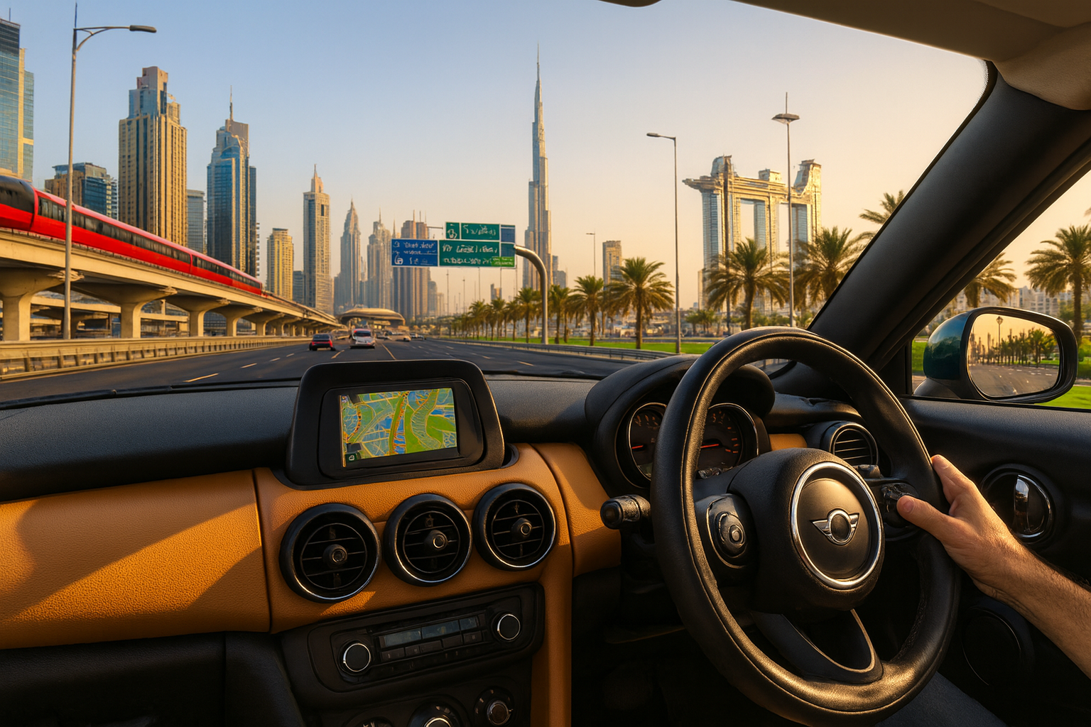 Exploring the Emirates with Your Rental Car