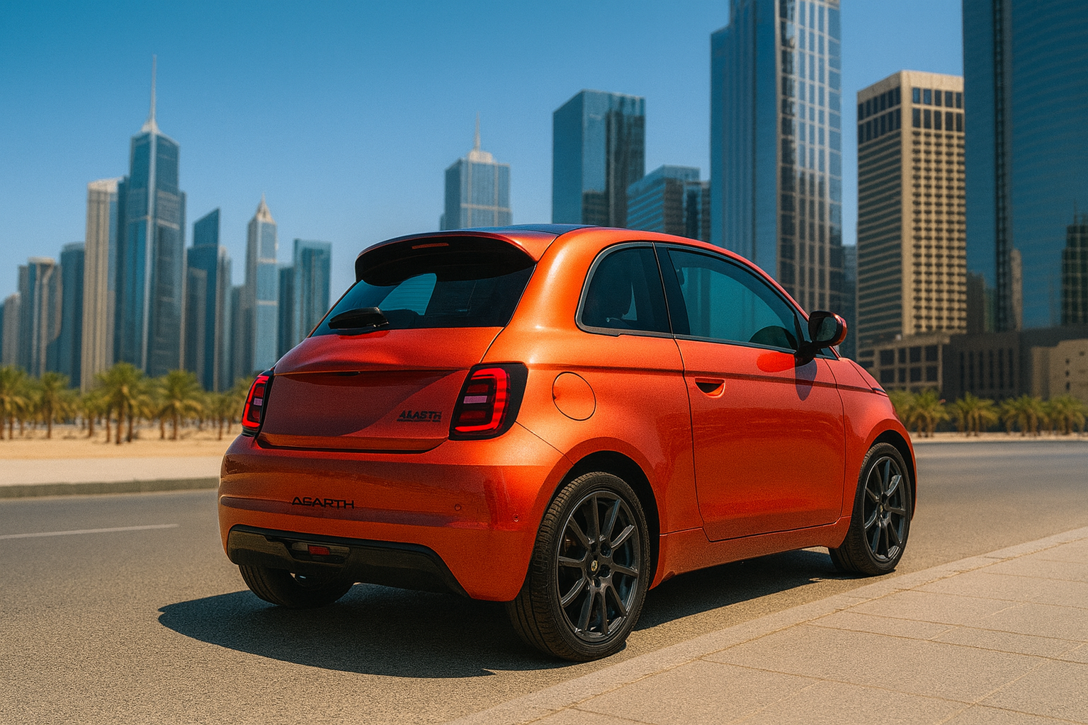 Abarth Car Rental in Dubai