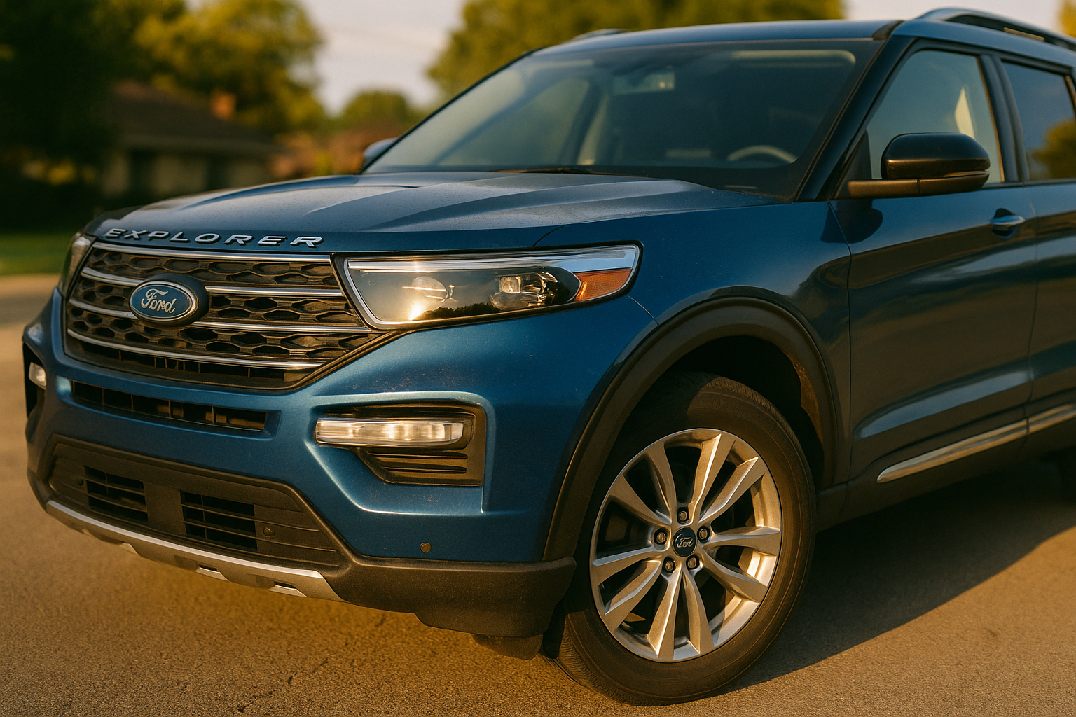 Ford Explorer in Dubai