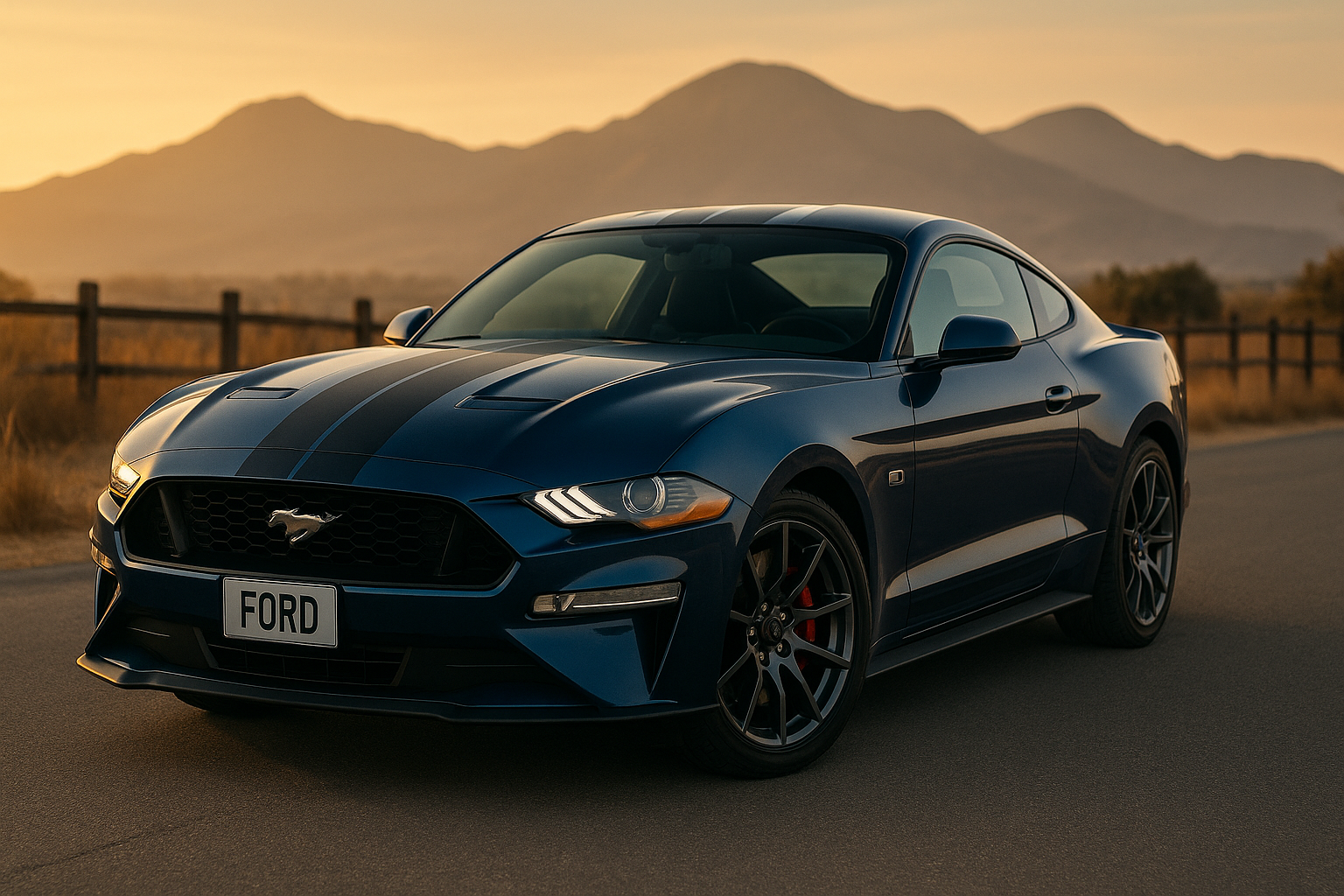 Ford Mustang in Dubai