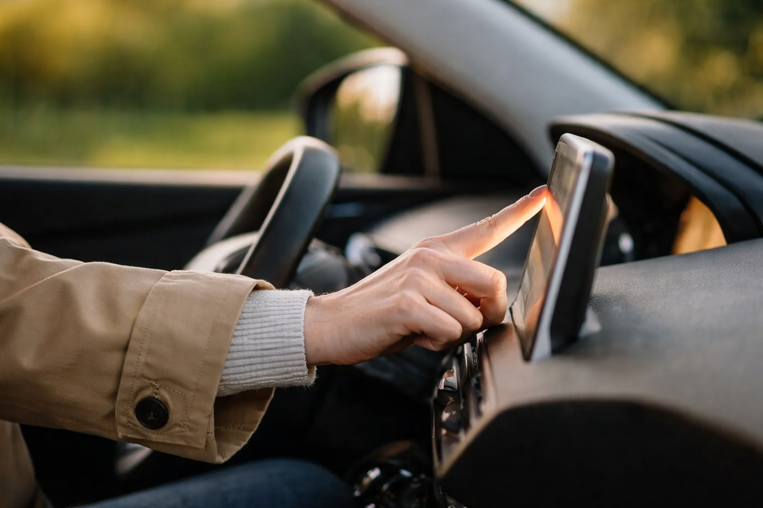 Sports Car with GPS in Dubai